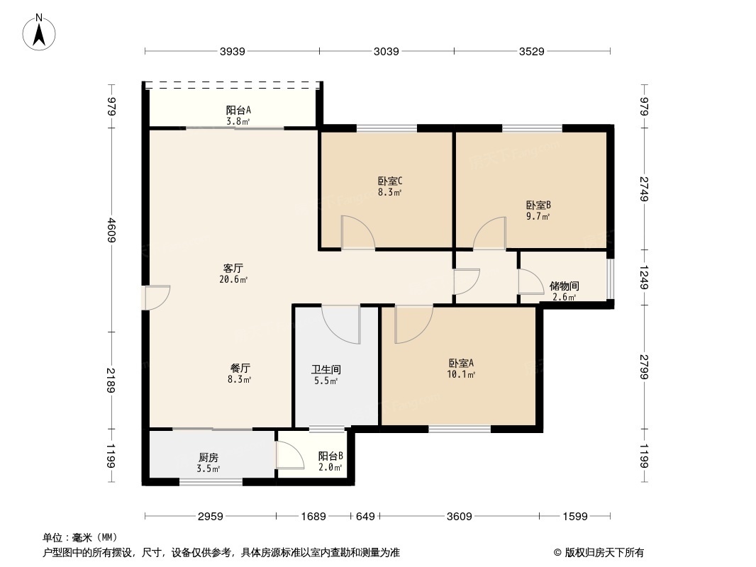 保利春天里户型图