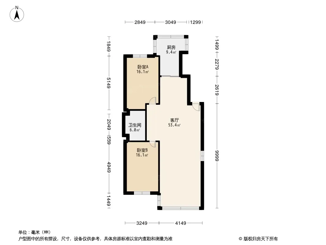 车城苑户型图