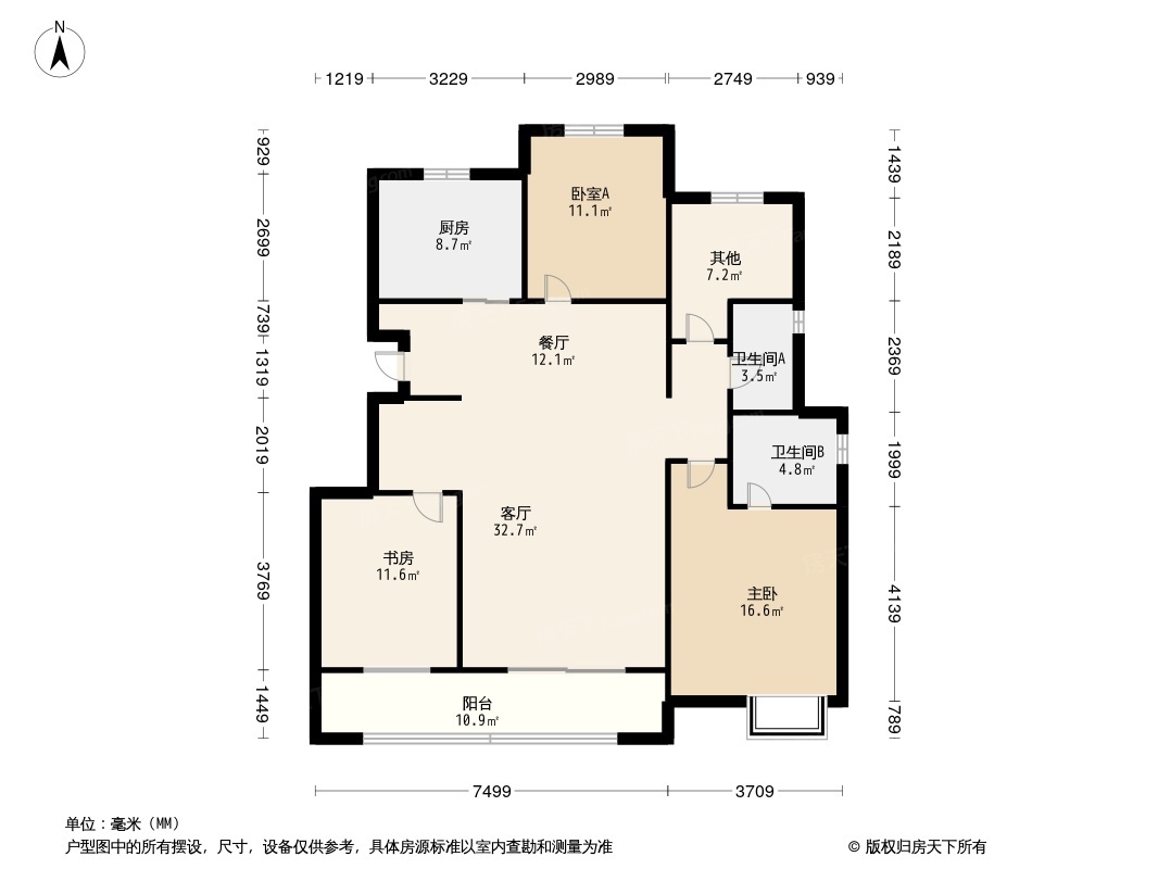 美的映海潮户型图