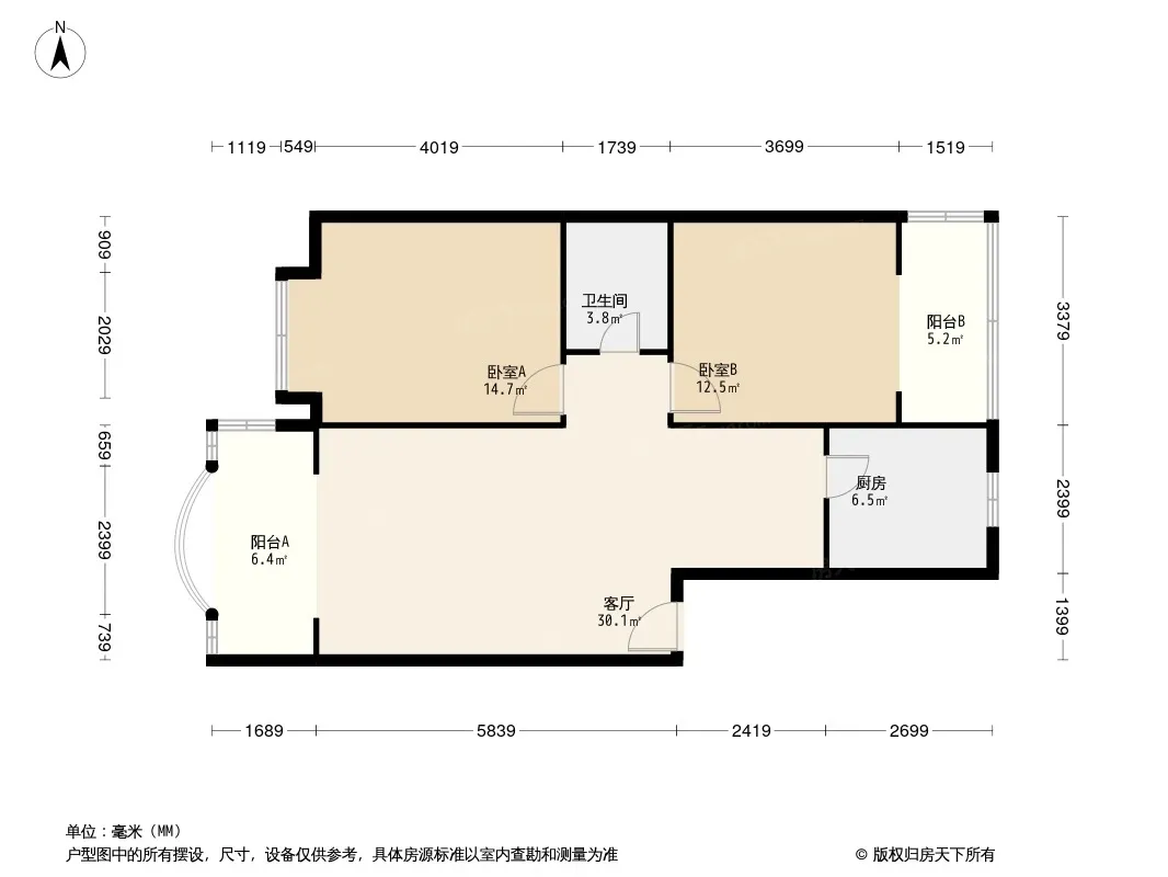 汇阳新村户型图