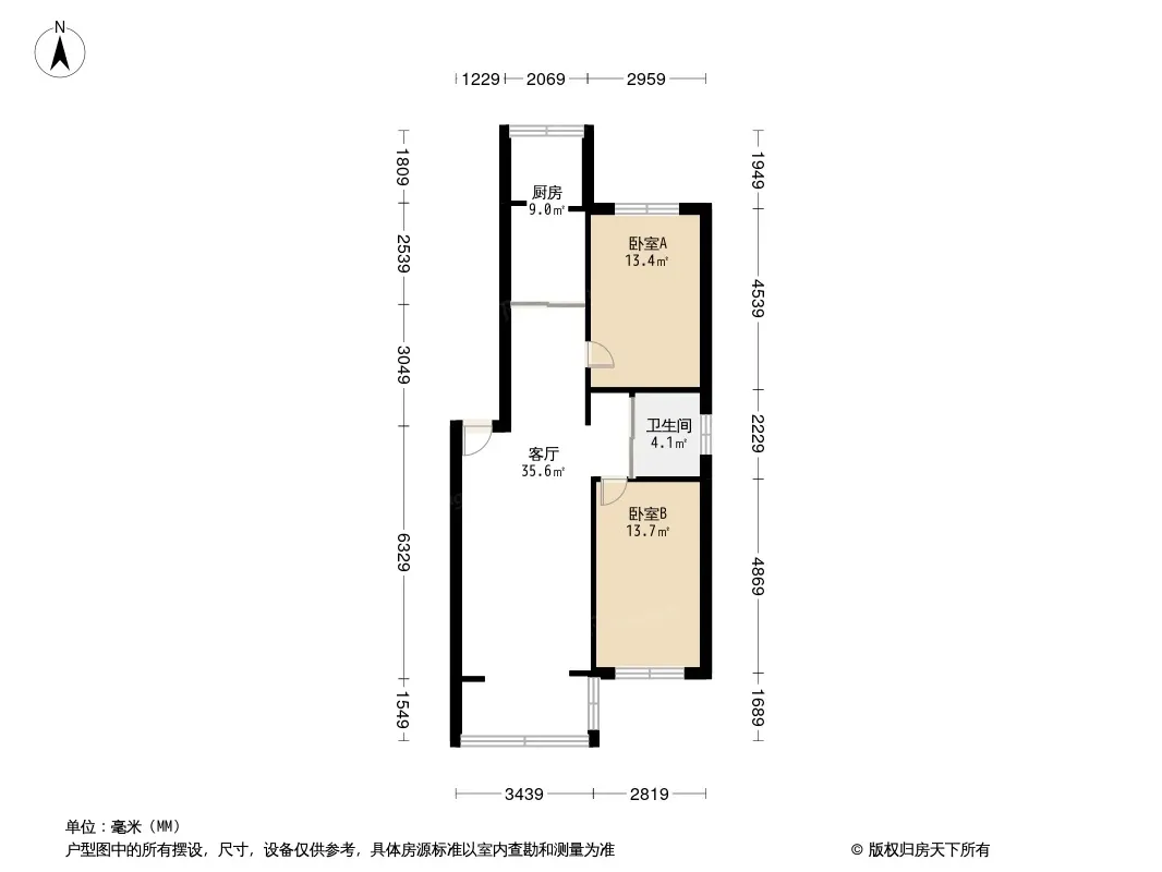 夏威夷花园户型图