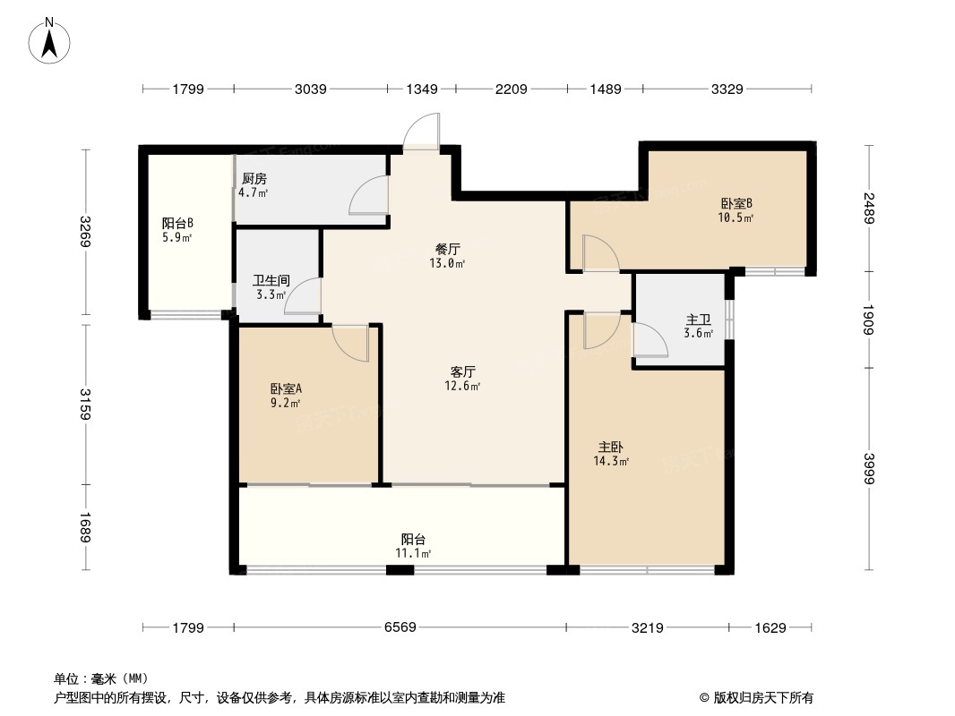 缇香郡户型图