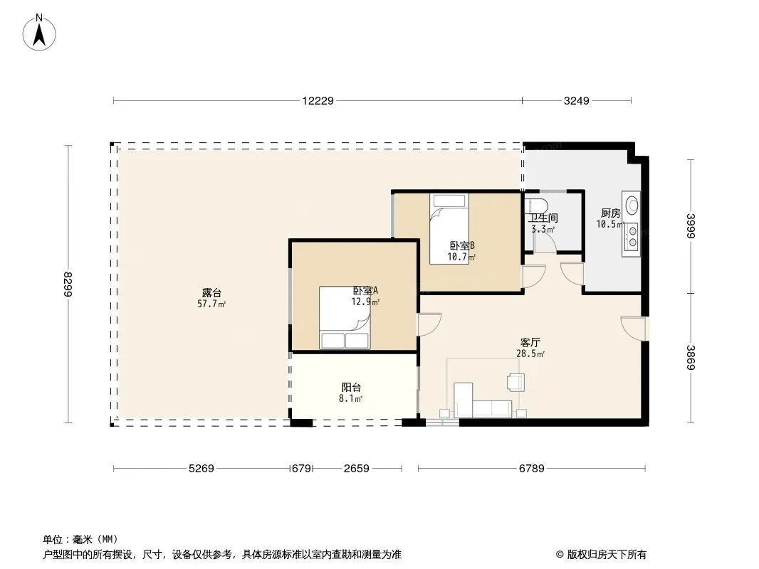 港通山水华庭户型图