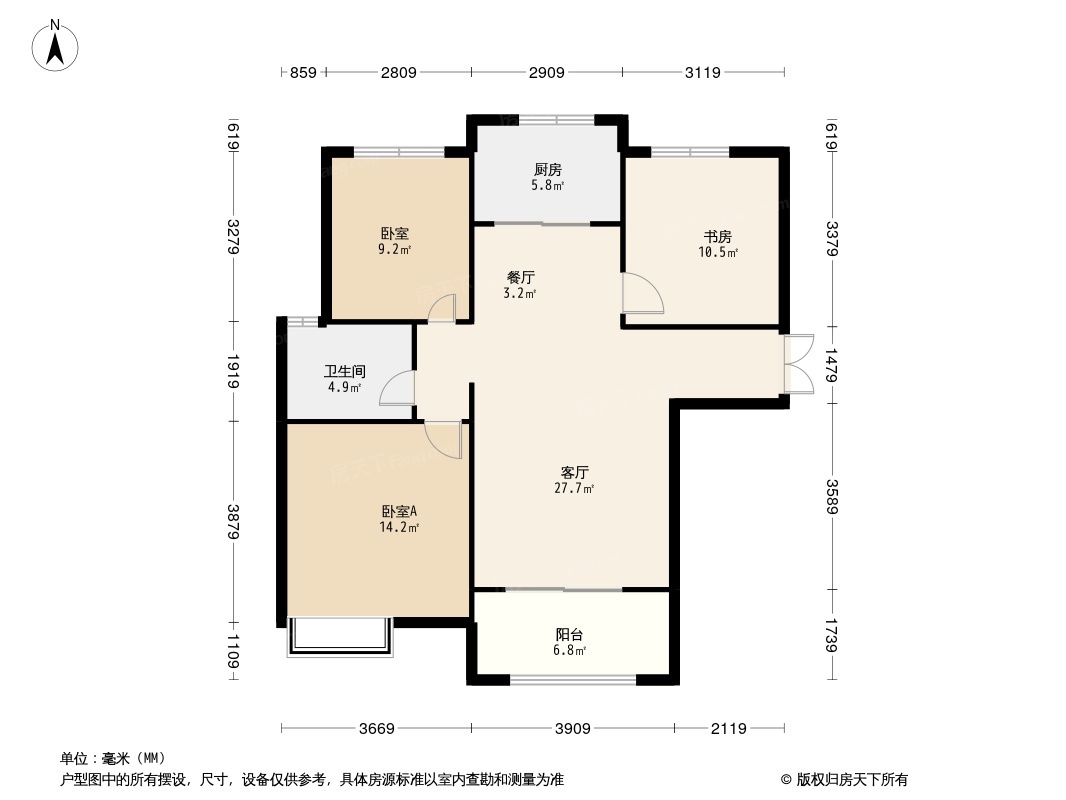 香榭里·兰溪户型图