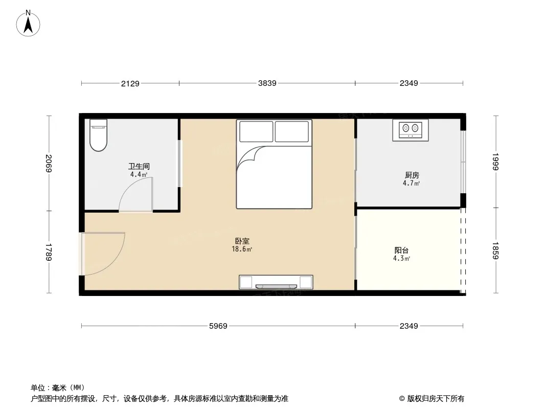 武海新街坊新宿户型图