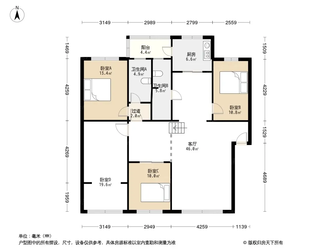 农机局家属院户型图