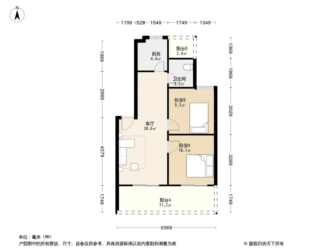紫竹居户型图