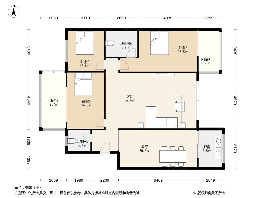 龙泉国税局宿舍户型图