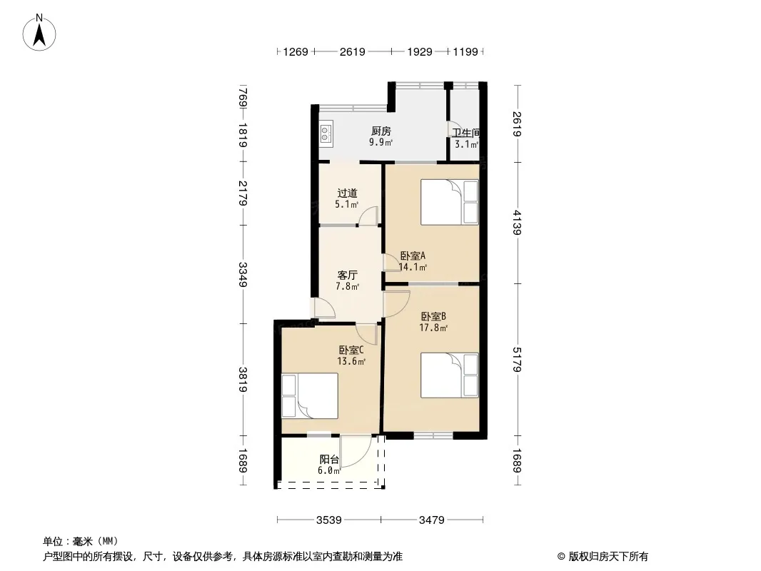 培华东路15号院户型图