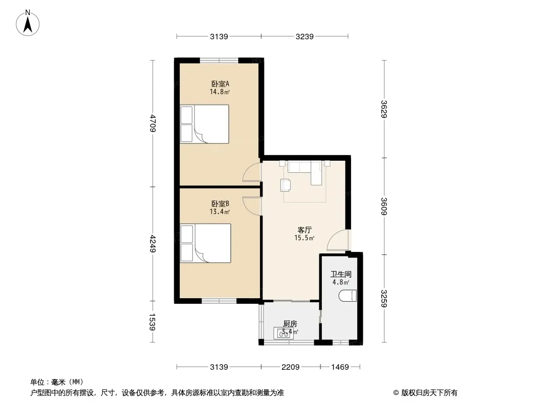 光荣北路71号院户型图