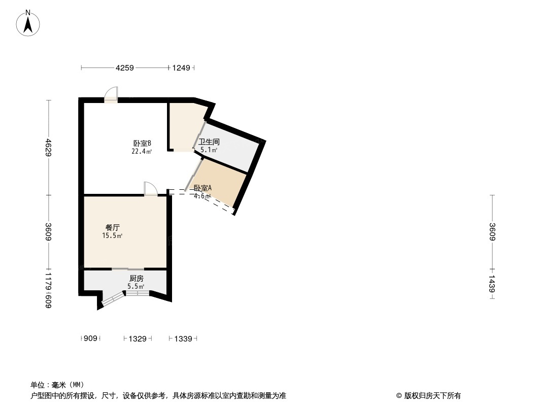 青岛路96号百度城户型图