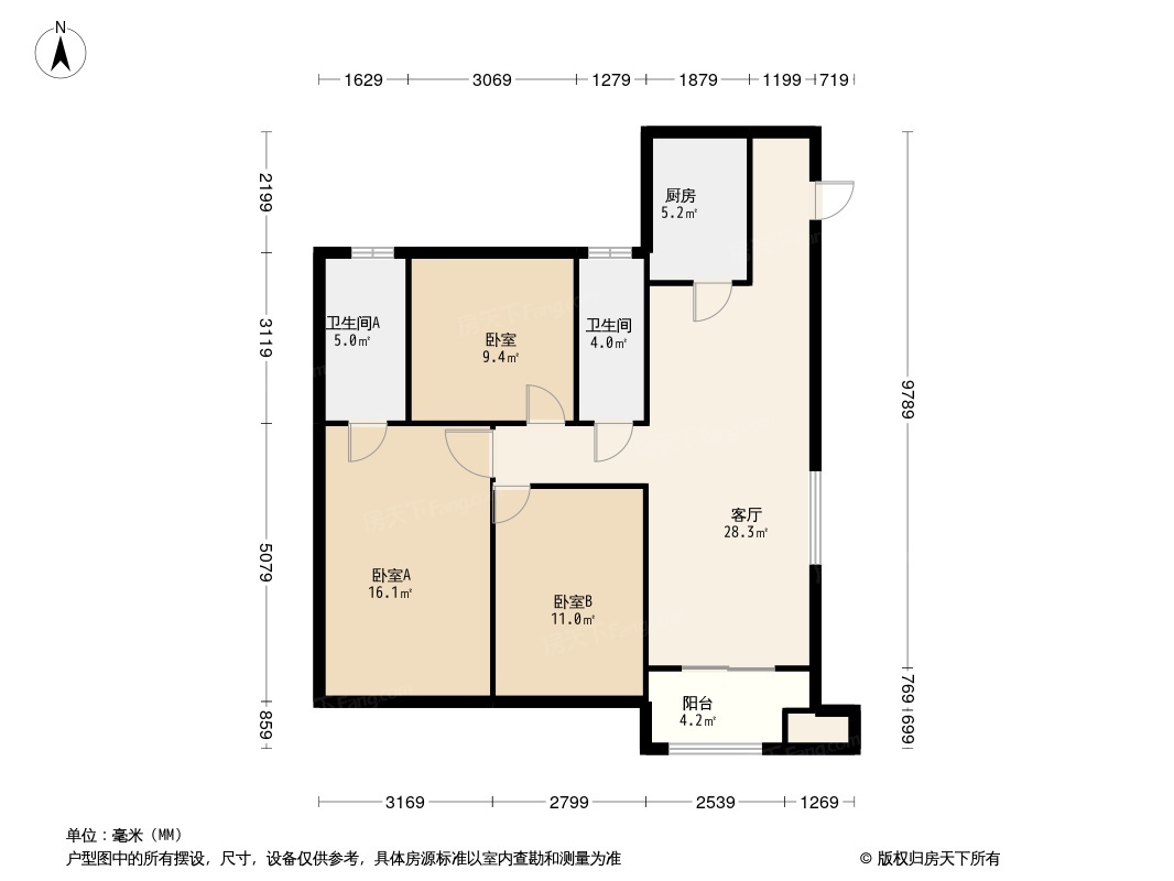 旭辉未来城户型图