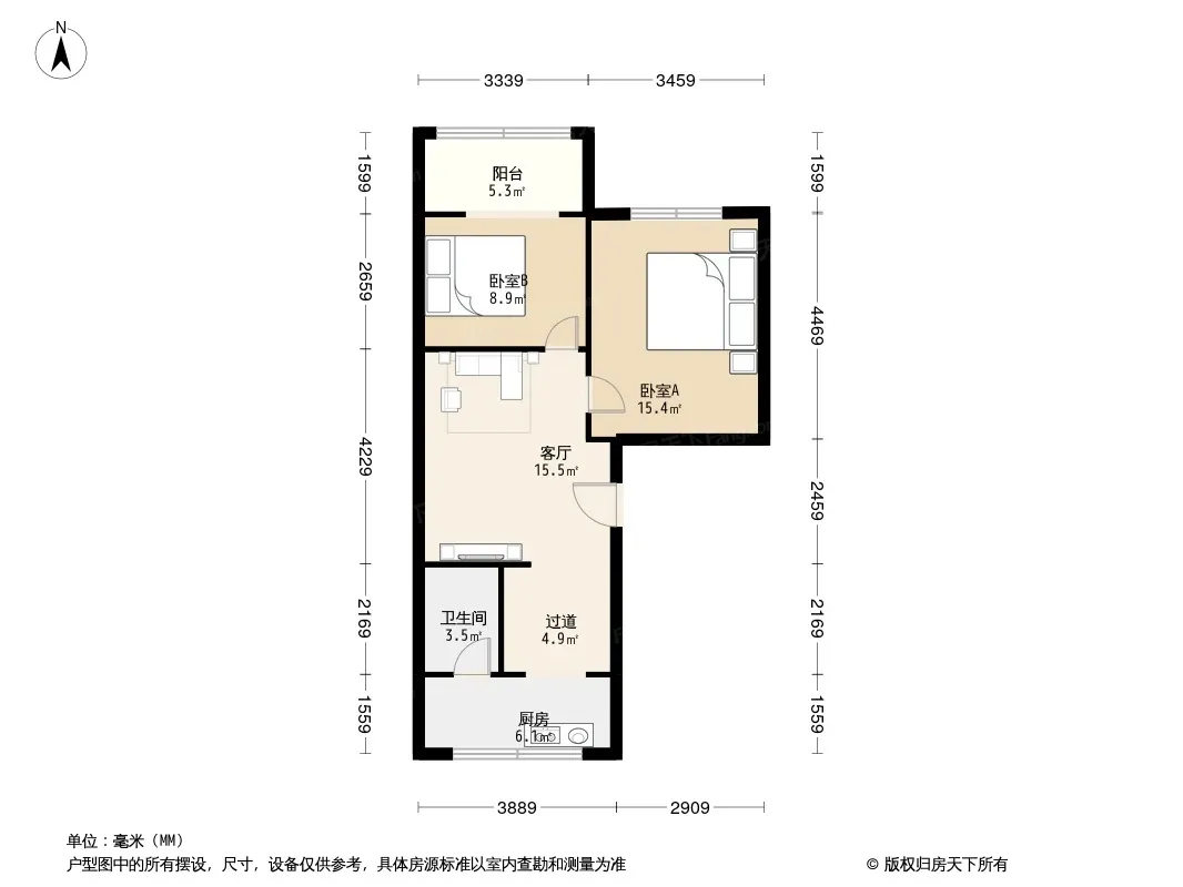 蜀华街44号院户型图