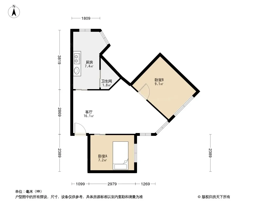 416医院住宅户型图