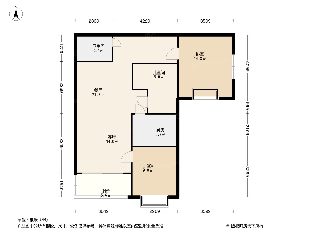 山水印象户型图