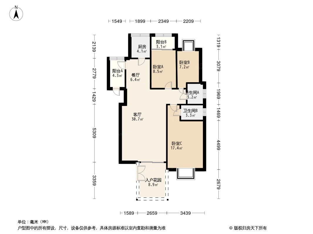 山海豪庭户型图