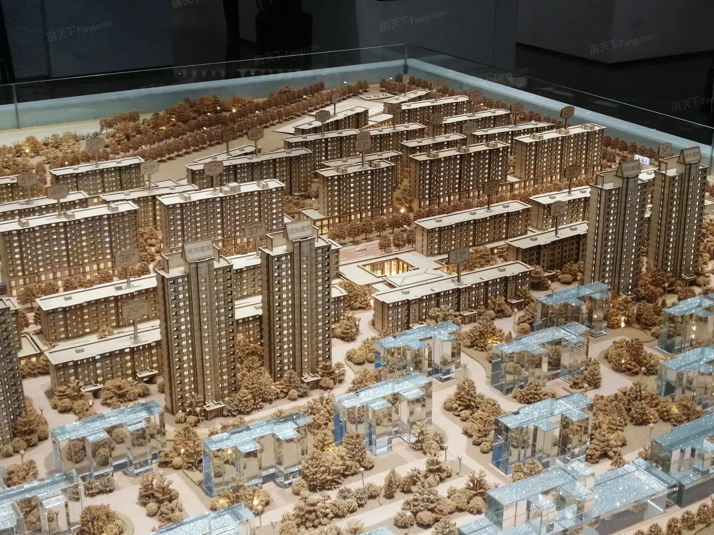 实景图:沙盘俯视图