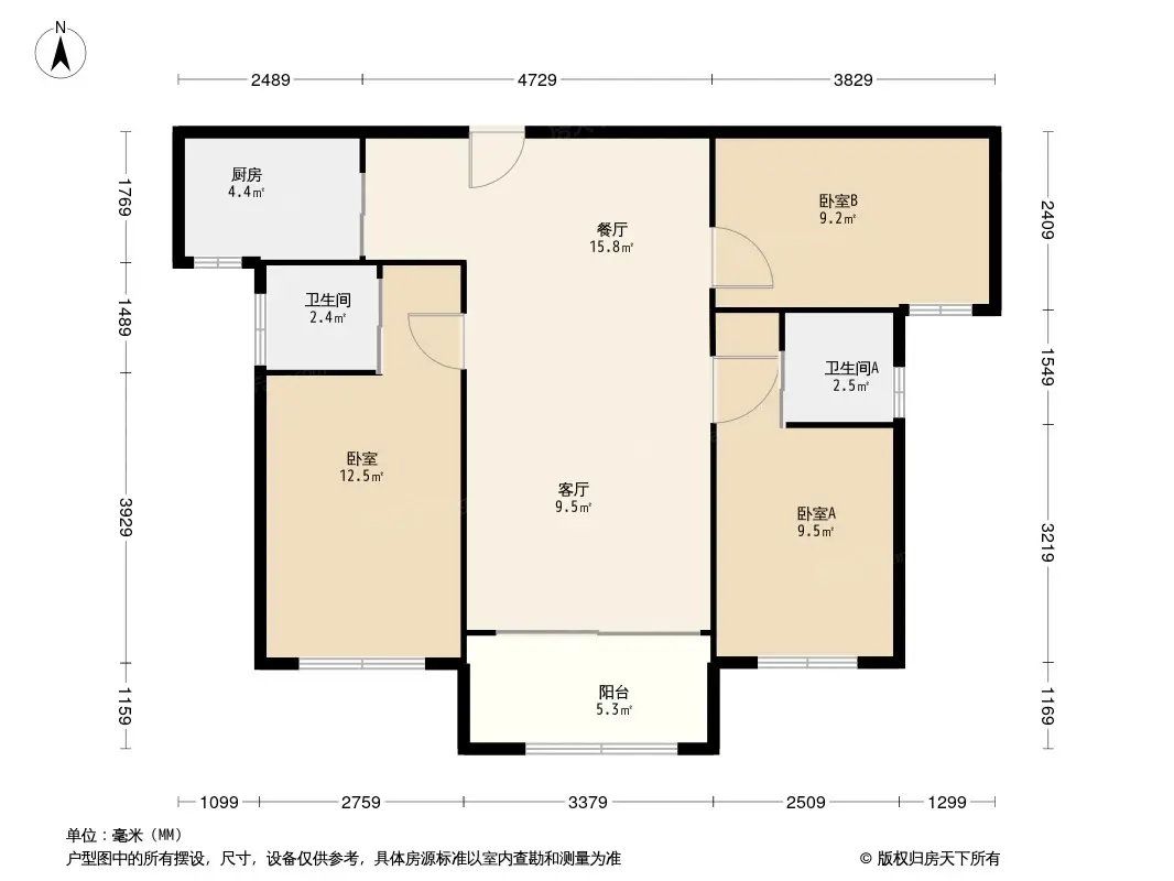 房天下>洛阳新房>楼盘资讯>正文> 中成·水岸绿洲主力户型有3室2厅2卫