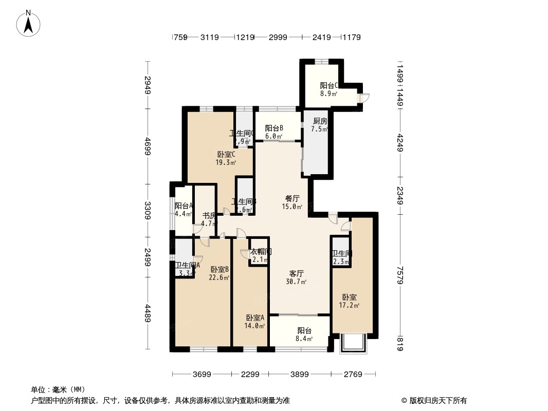 中大未来城户型图