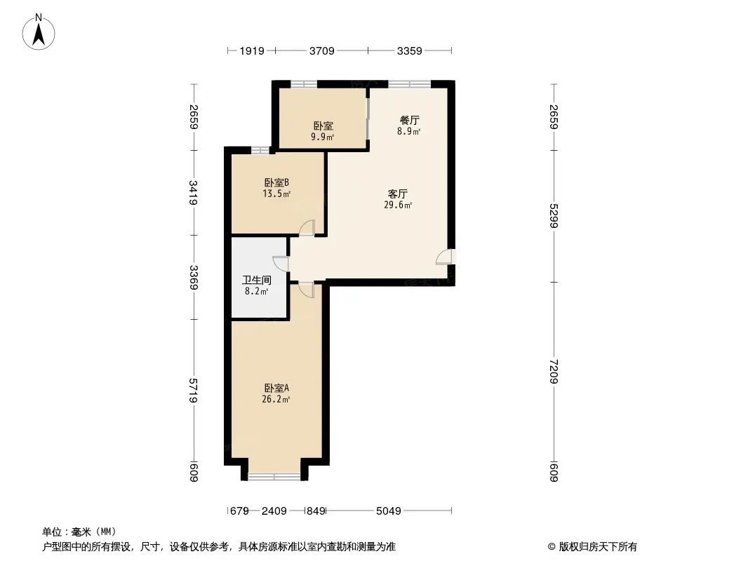 鼎泰好望角户型图