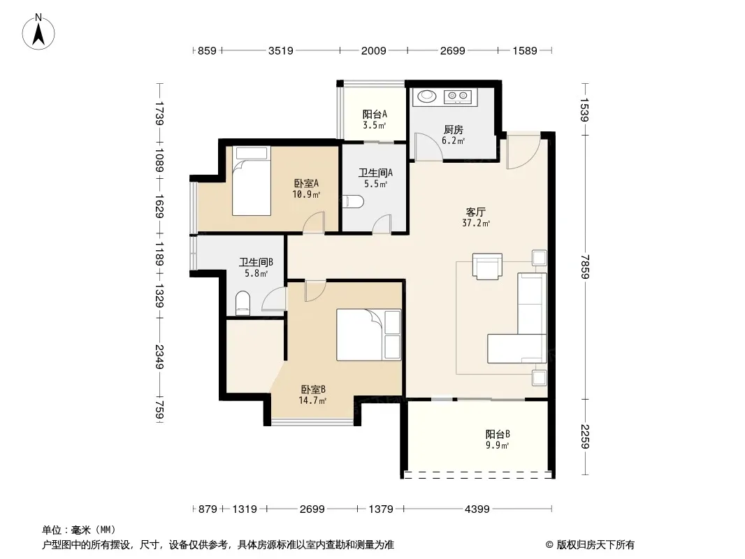 世宏锦舍户型图