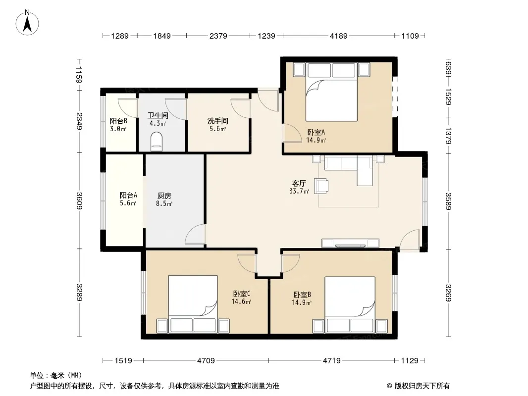 友谊小区户型图
