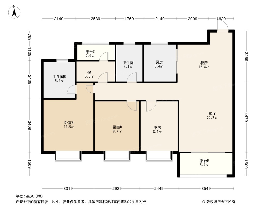 江湾四季户型图