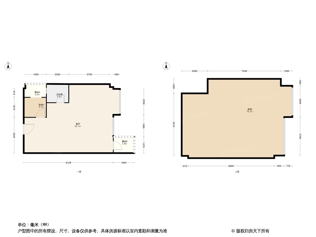 创+理想城户型图