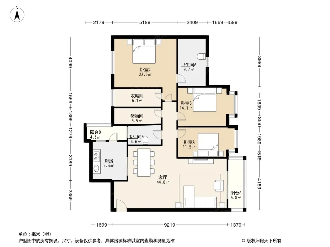 水岸天成户型图
