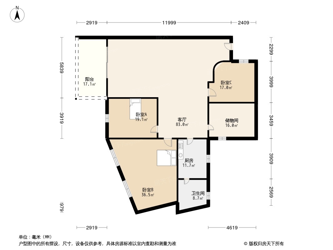 海意名苑户型图