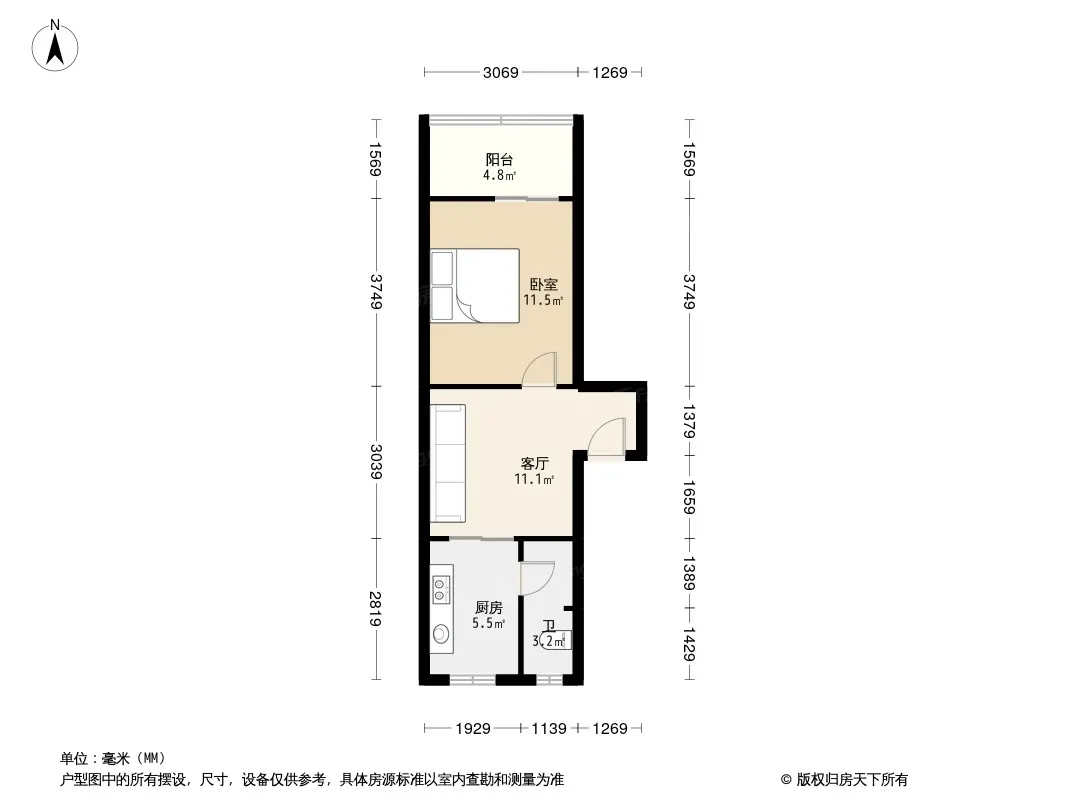 营福巷28号院户型图