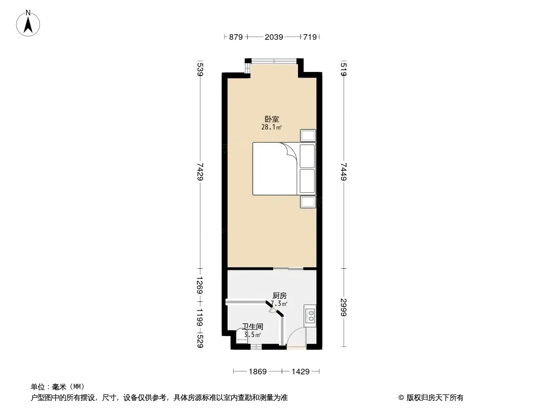 80派户型图