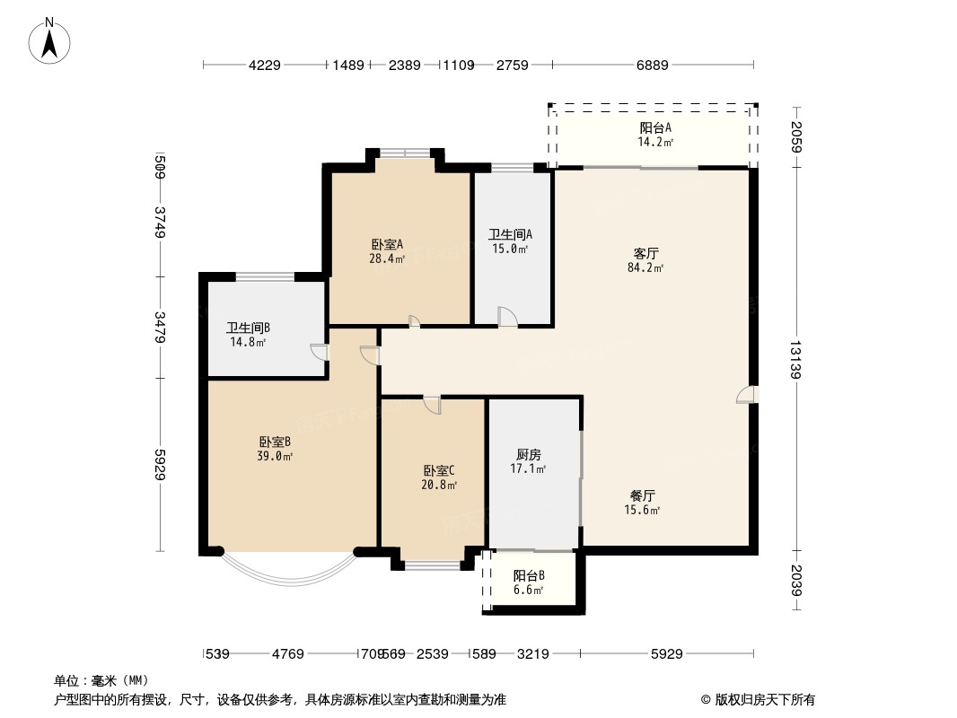 罗马家园户型图