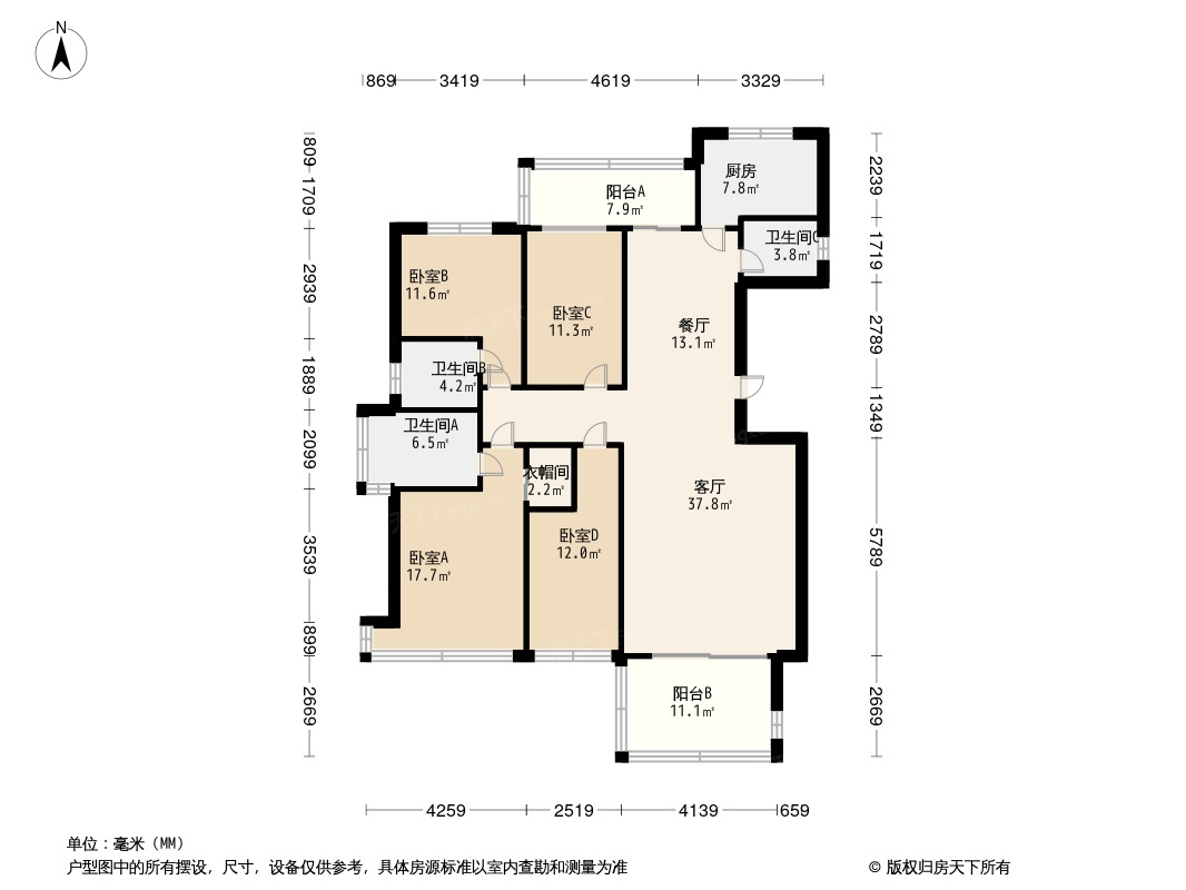 悦水湾户型图