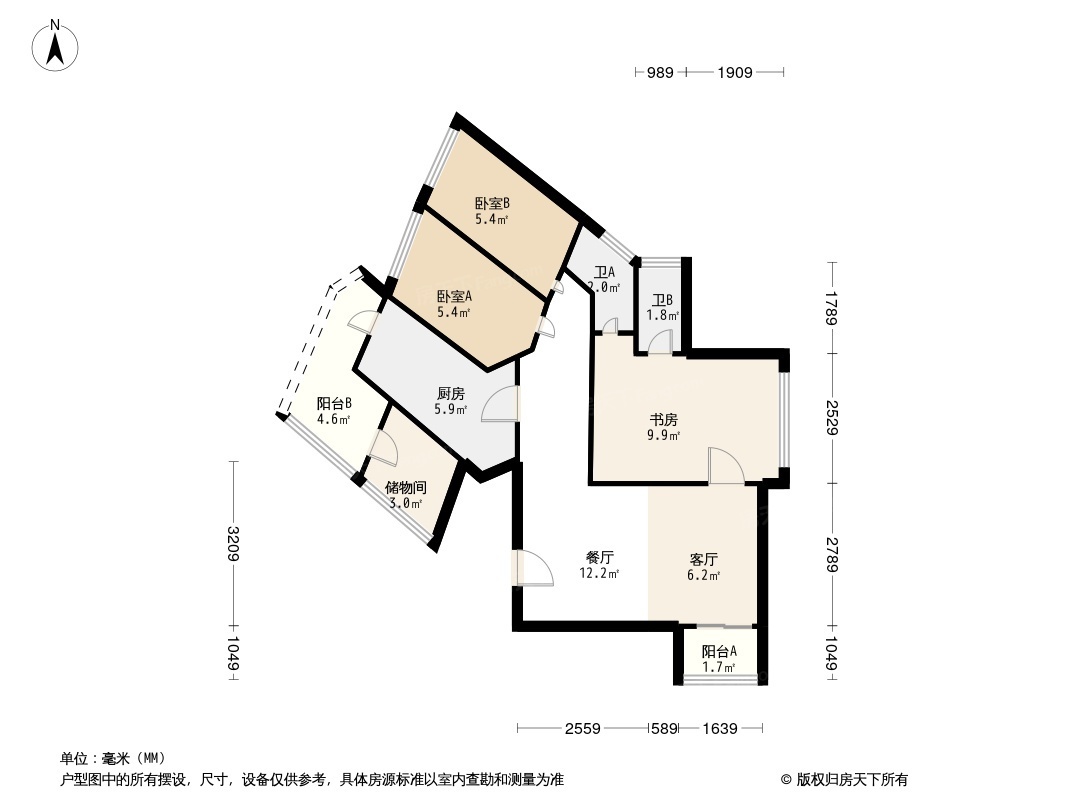 凯旋新世界户型图