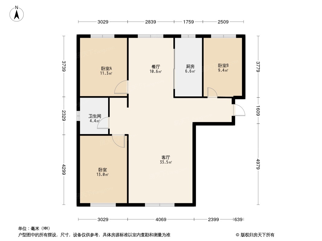 伊山郡户型图