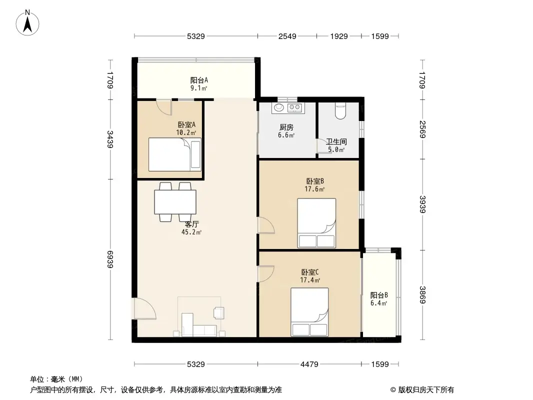 荔新大厦户型图