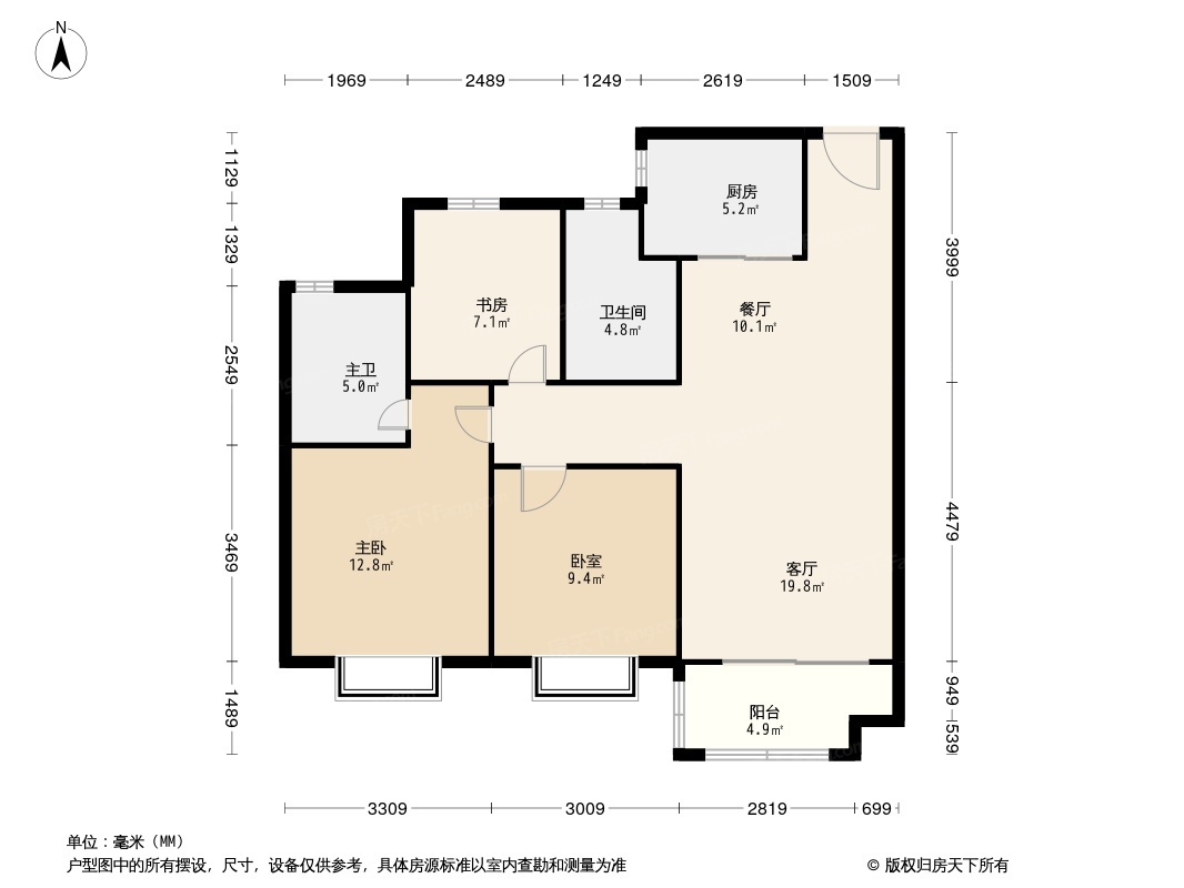 海湾新城户型图