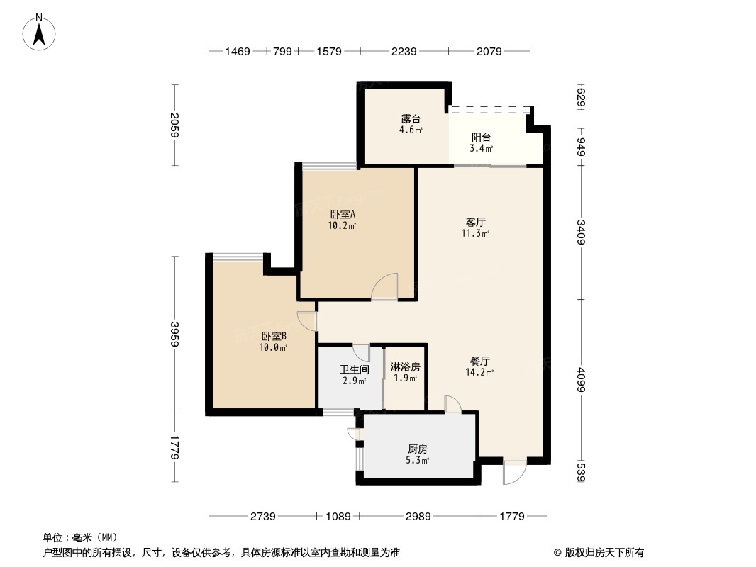 千威先生的洋房户型图