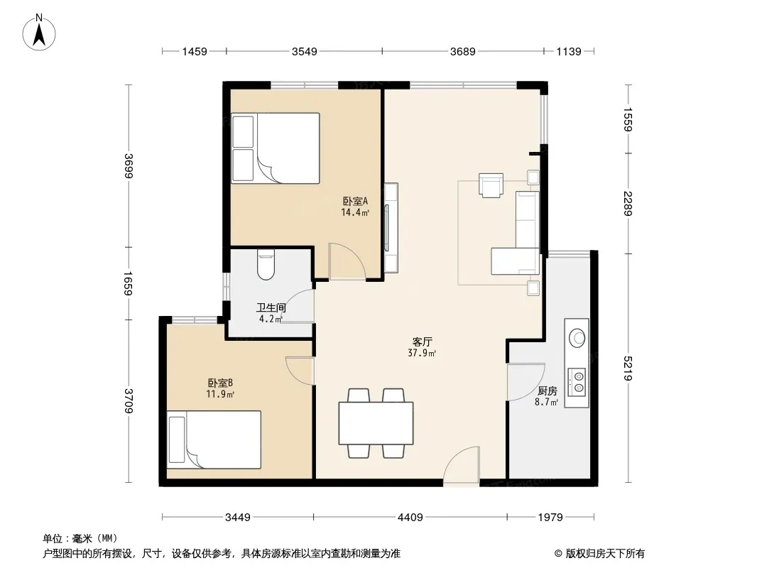 天旭逸城二期户型图