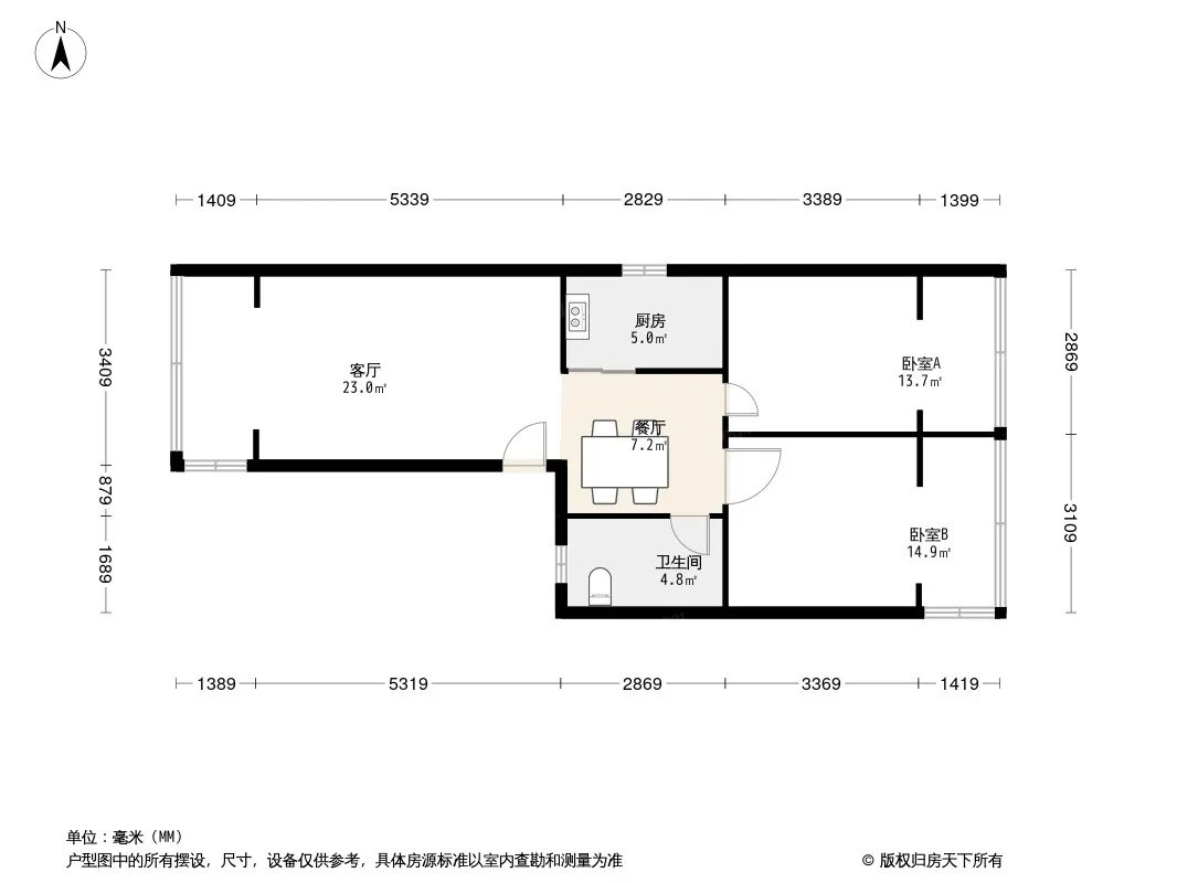 昭忠祠街20号院户型图