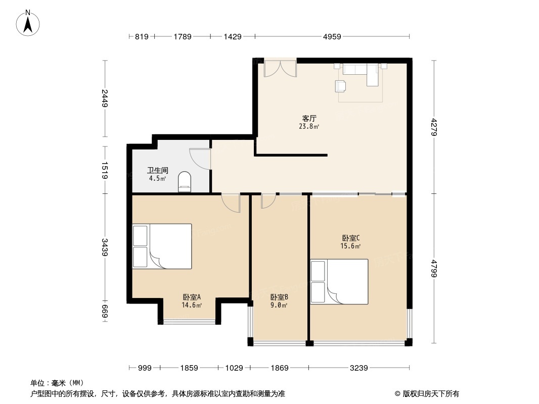 国鑫大厦户型图