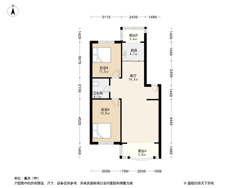 世博家园户型图