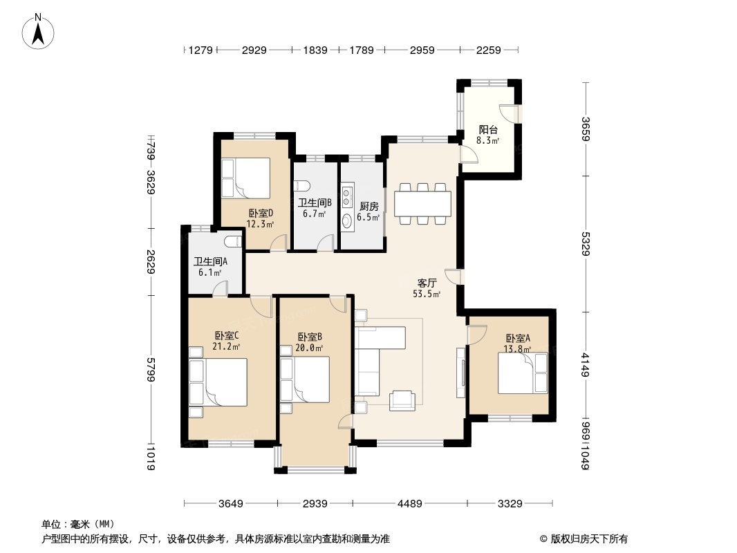 泰莱首园户型图