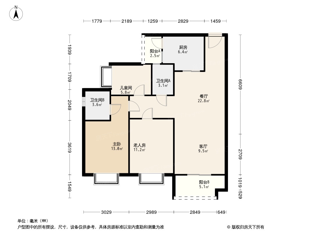 美的·梧桐庄园户型图