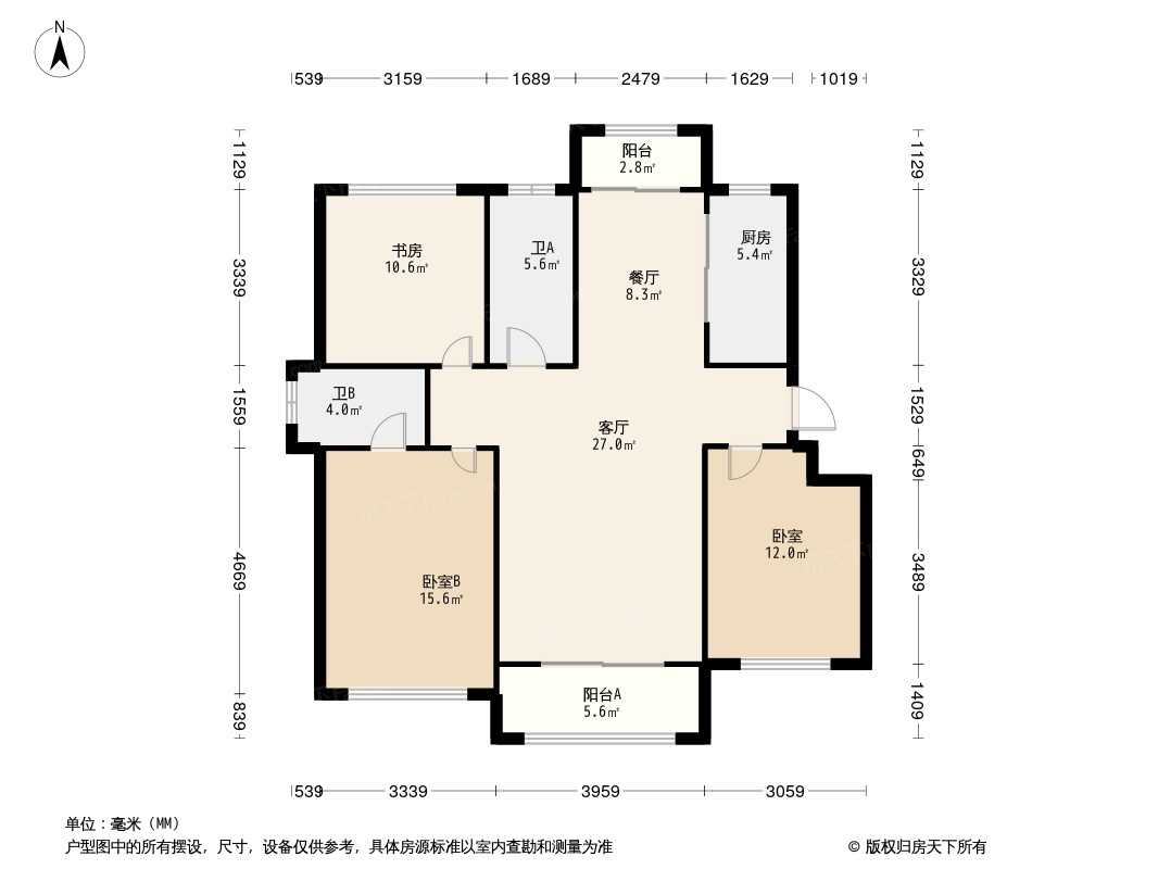 威达·泰和嘉苑户型图