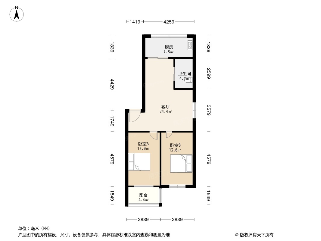 天兴家园户型图