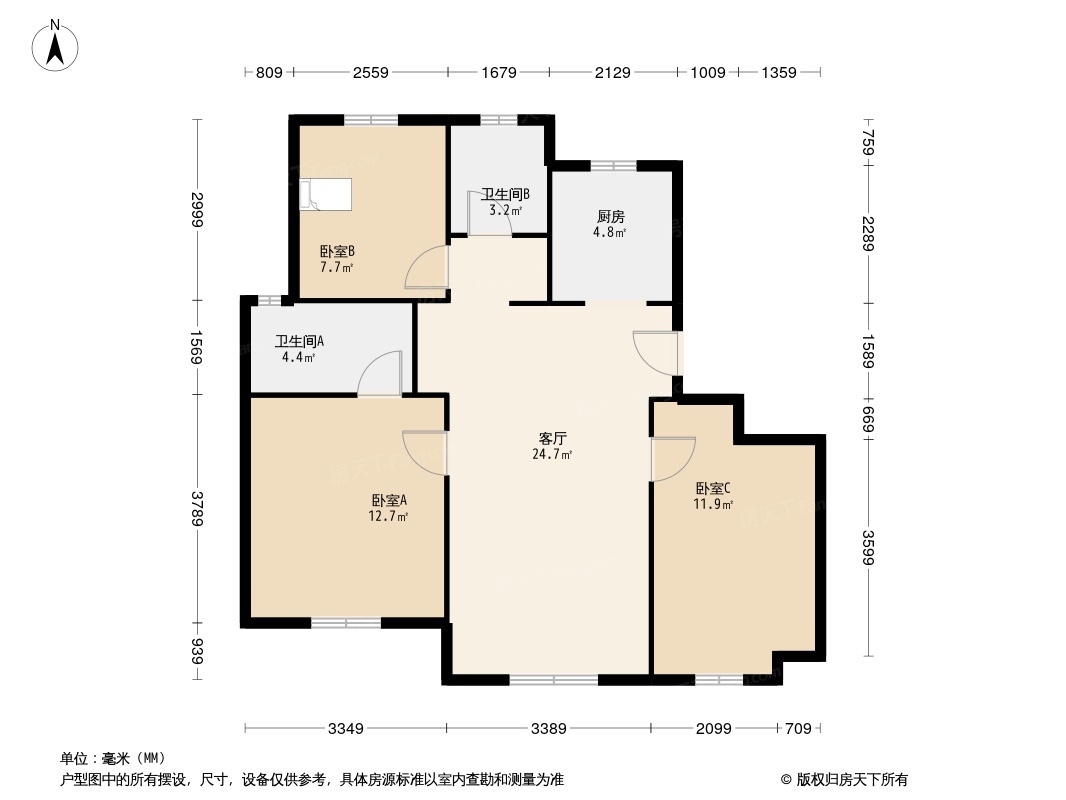 东岸名郡户型图