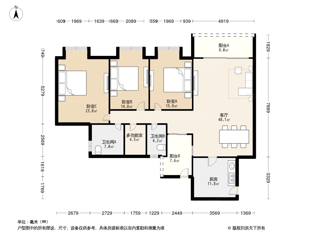 凤凰湾驭府户型图