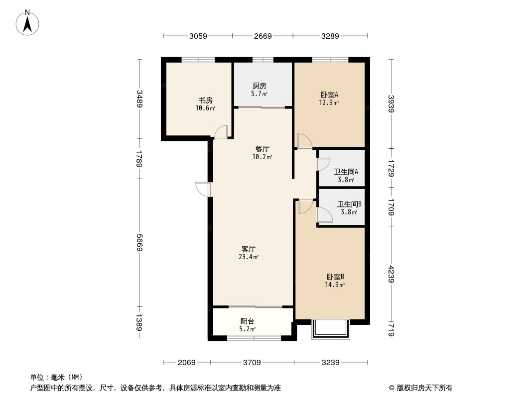 博维·美墅户型图